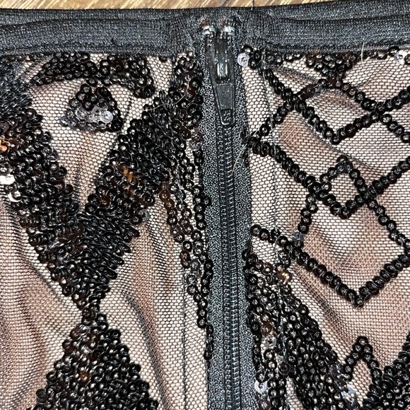 NWT Windsor sequin skirt knee length - Picture 4 of 5